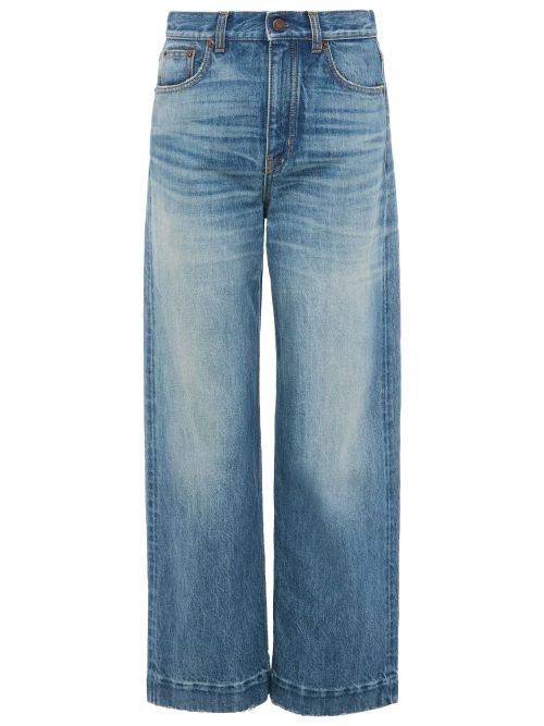 High Waist Denim Shorts
