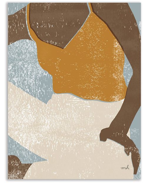 Casual Crop III Canvas Wall Art