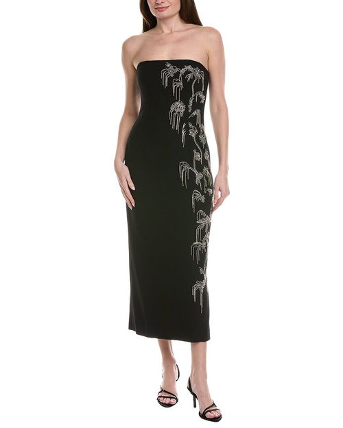 Wool-Blend Sheath Dress