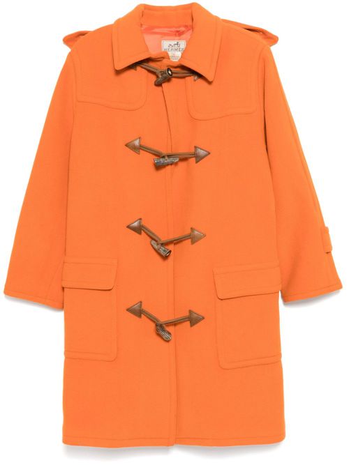 1990-2000s duffle coat - Orange