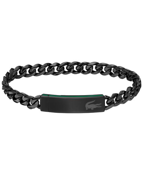 Men's Box Chain Bracelet - Black