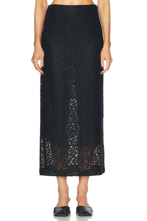 Proenza Schouler Jasmine Skirt in Black - Black.  4 also in