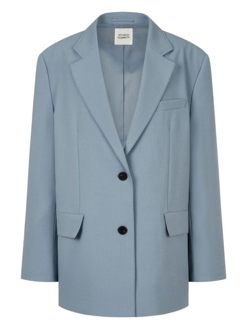 STUDIO TOMBOY tailored blazer - Blue