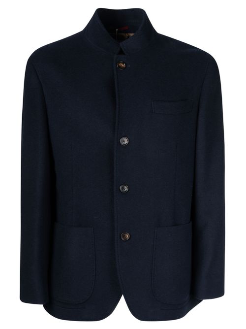 Cashmere rain jacket - Blue