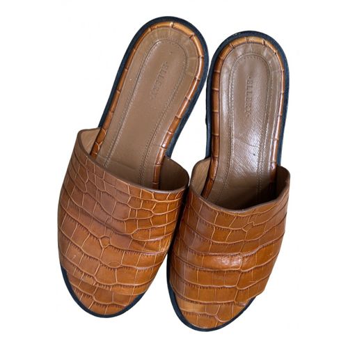 Sandals Leather for Female 39 EU