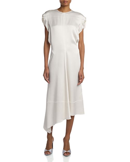Twist Shoulder Dress