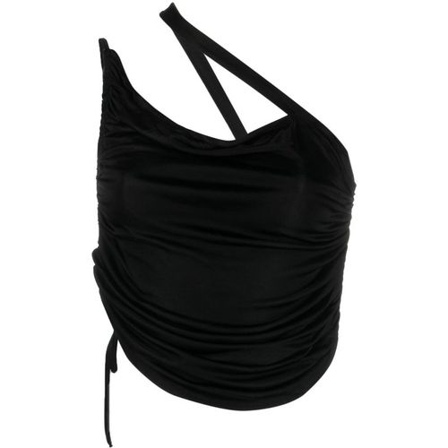 Andreadamo Shoulder Crop Top