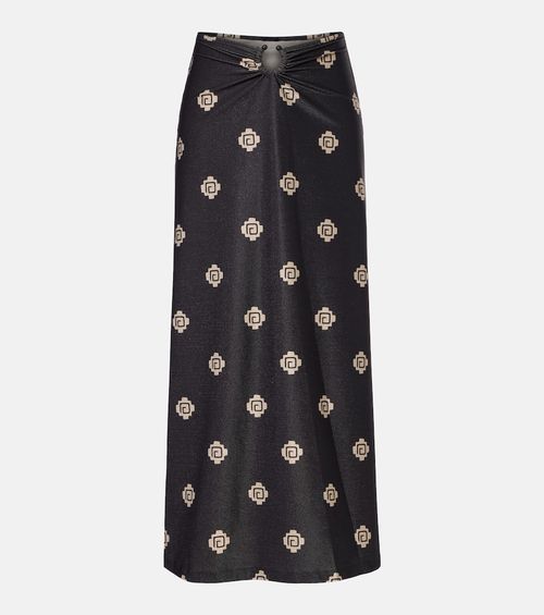 Keel gathered maxi skirt