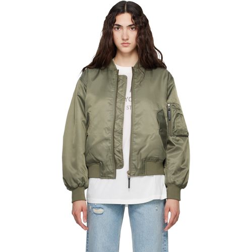 Khaki Leon Bomber Jacket