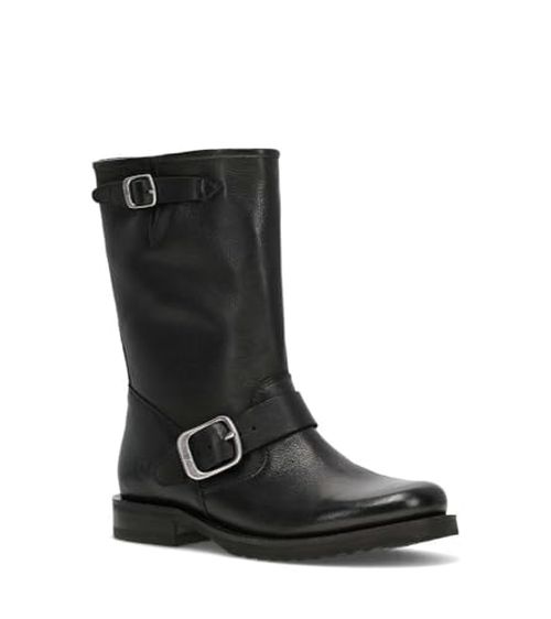 Frye Veronica Flex Short Boots for Women Made from Full-Grain Leather with Antique Metal Hardware