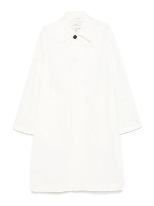 Nylon And Cotton Blend Coat