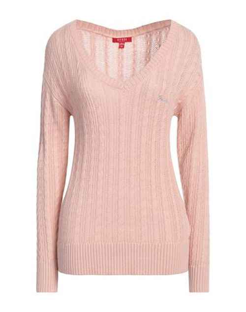 Guess Woman Sweater Pink Size XS Acrylic, Nylon