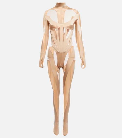 Paneled jumpsuit