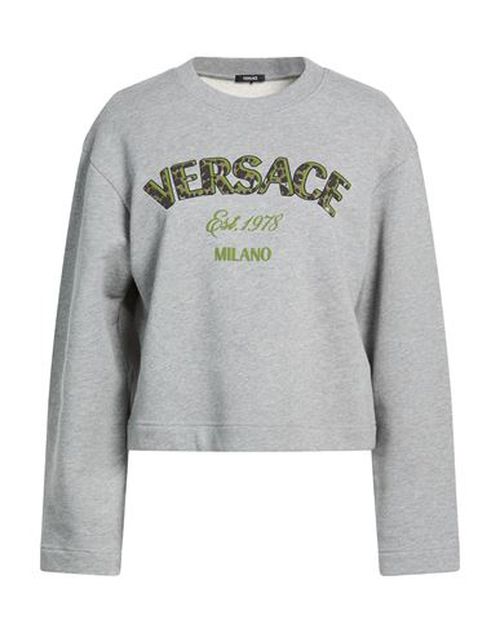 Woman Sweatshirt Grey Size 12 Cotton, Elastane