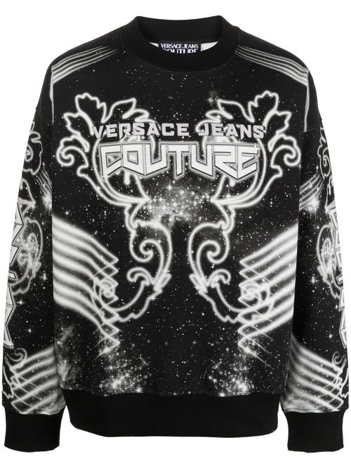Space Couture long-sleeve sweatshirt - Black