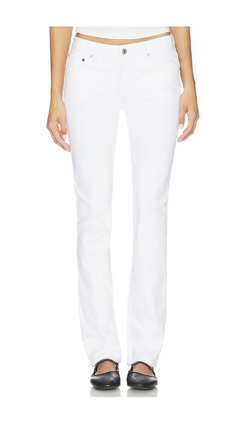 EB Denim Moss Mid Rise Skinny Jeans in White. - 23 also , 25, 26, 27