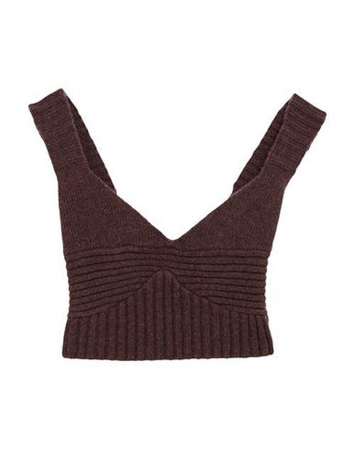 Woman Top Brown