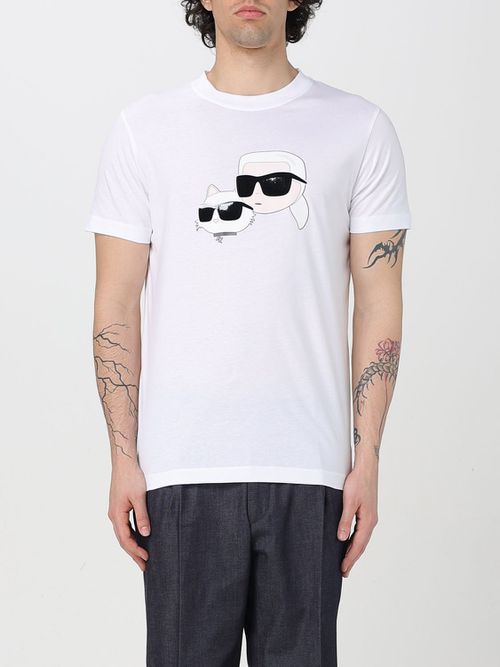 T-Shirt KARL LAGERFELD Men color White