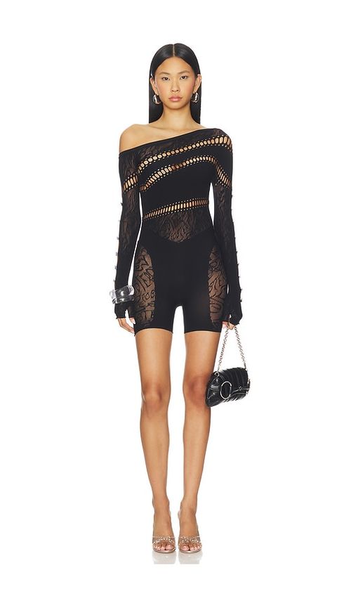 POSTER GIRL Ivy Jumpsuit in Jet Black. a