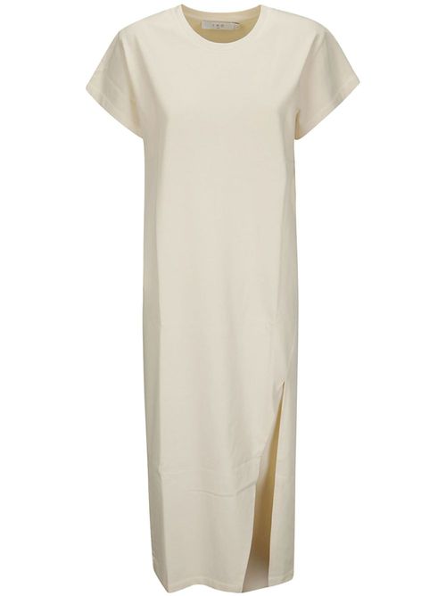 Litonya cotton t-shirt dress - Neutrals