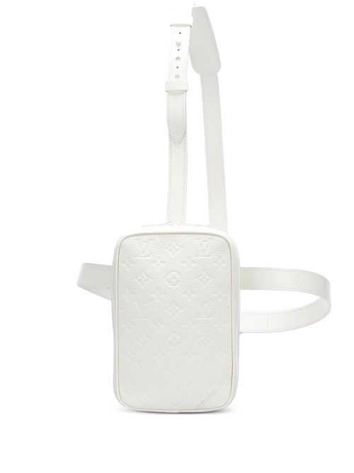2018 pre-owned Utility crossbody bag - White