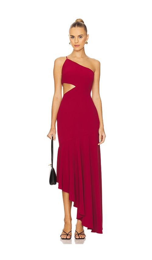 NBD Lucinda Dress in Burgundy.  XS. Also in L, M, S