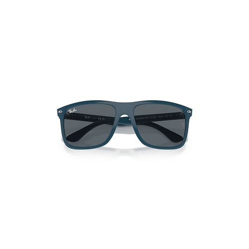 Ray-Ban Boyfriend Two Sunglasses Blue Frame Blue Lenses 60-18