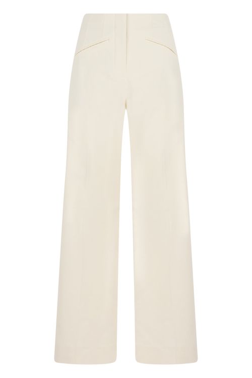 Loose-Fit Wide-Leg Pants with Pockets