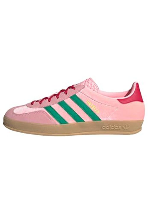 Adidas Gazelle Indoor Women's Shoes, Lucid Pink/Clear Pink/Gum