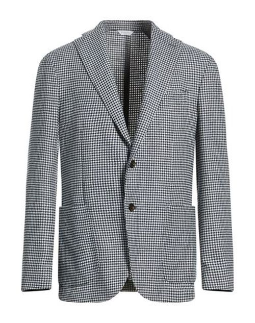 Man Blazer Navy Size 40 Wool, Polyester, Polyamide