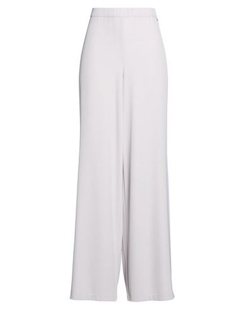 Woman Pants Light grey Size 10 Polyester, Elastane