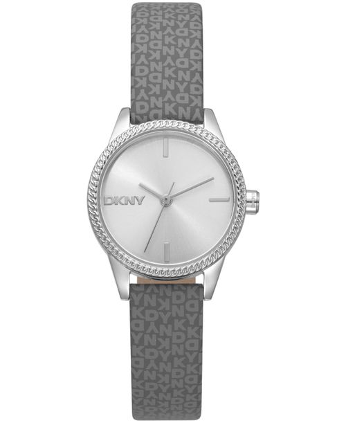 Women's Milanese Quartz Gray Polyurethane Strap Watch 26mm - Silver