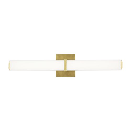 Milan 1-Light 5.00"H LED Bathroom Vanity Light in Natural Bra