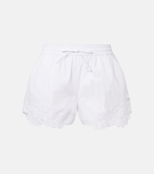 Vivaldi embroidered cotton shorts