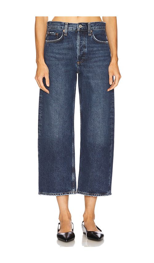 AGOLDE Arc Wide Leg Jeans in Blue. - 25 also