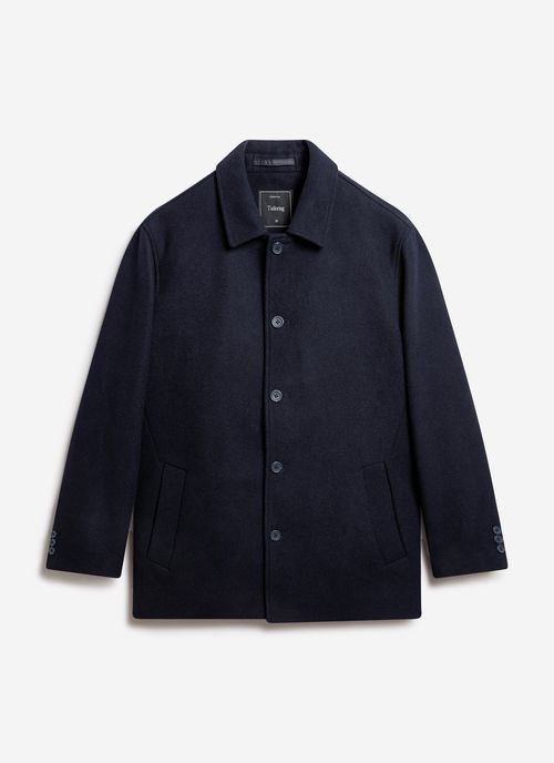 Peacoat Melton Wool Navy
