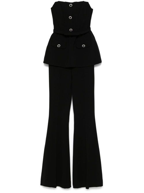 Crepe jumpsuit - Black