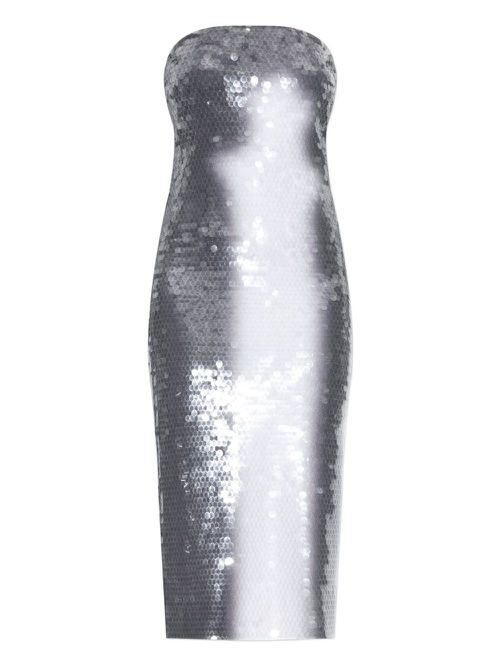 Sportmax Stemma midi dress - Grey