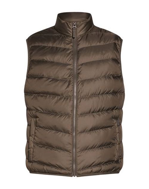 Façonnable Man Vest Military green Size S Polyester