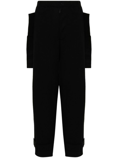 Drop crotch trousers - Black