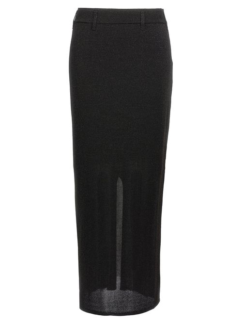 Vanity And Lamé Skirt Skirts Black