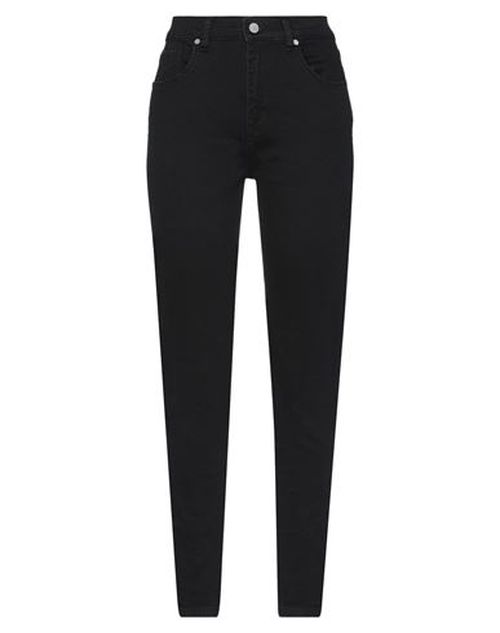 Brian Dales & Ltb Woman Jeans Black Size 26 Cotton, Polyester, Elastane