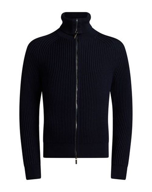 Man Cardigan Midnight blue Size 36 Virgin Wool