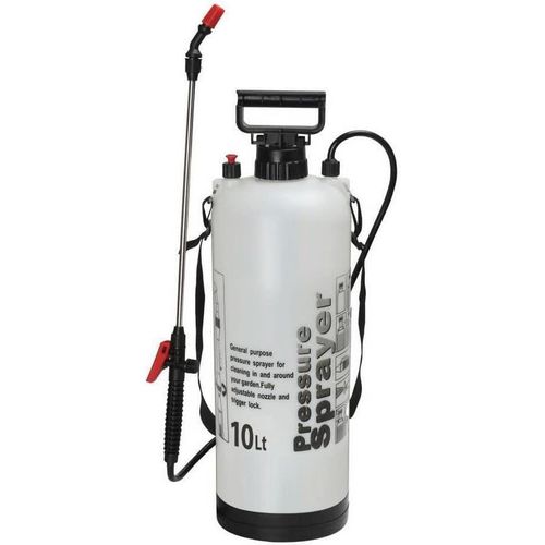 10L Garden Pressure Weed Spray Bottle Hand Pump Water Plant Sprayer