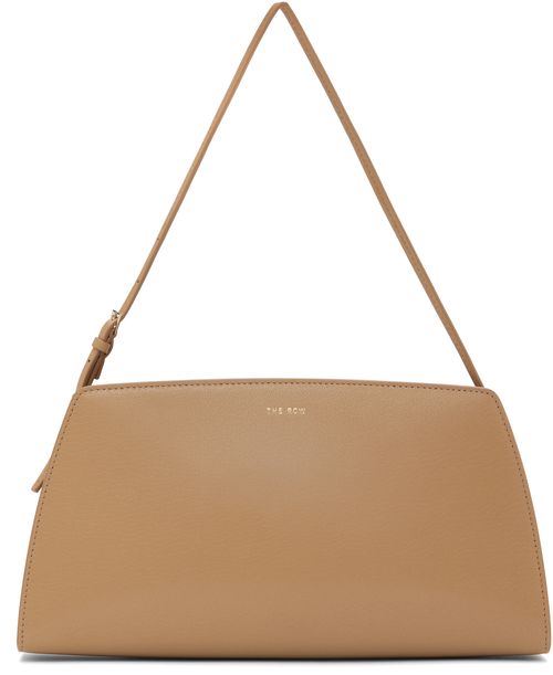 The Row Tan Dalia Baguette Bag
