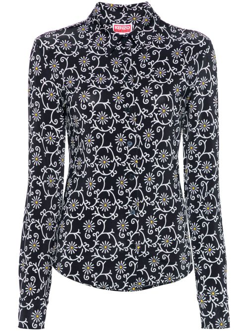 Marguerite button-up shirt - Black