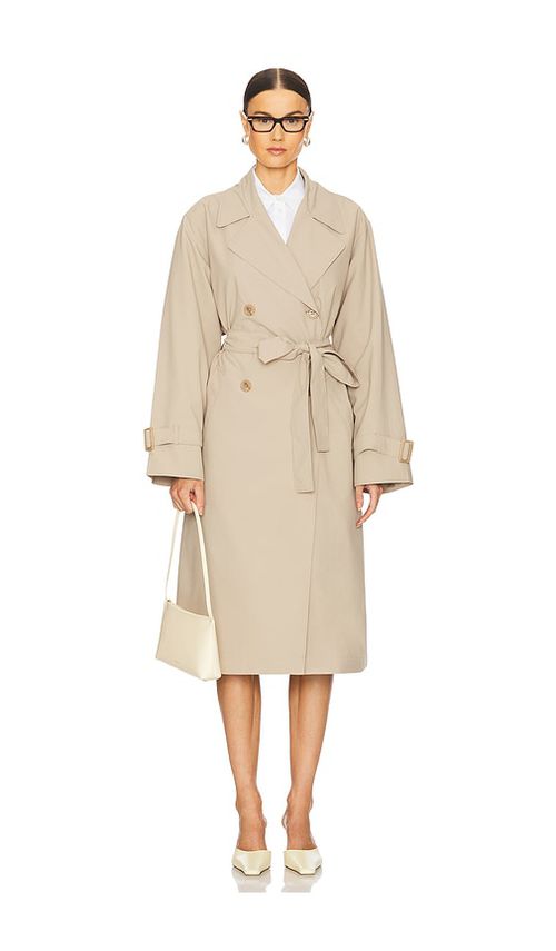 LAMARQUE x REVOLVE Colette Trenchcoat in Navy. XL also in