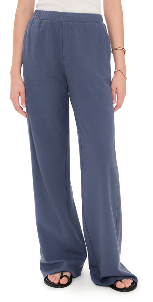 Pique Sweatpants Dusk Blue