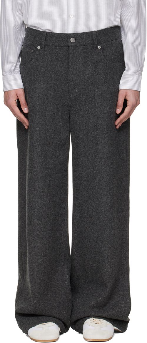 Gray Clyde Trousers