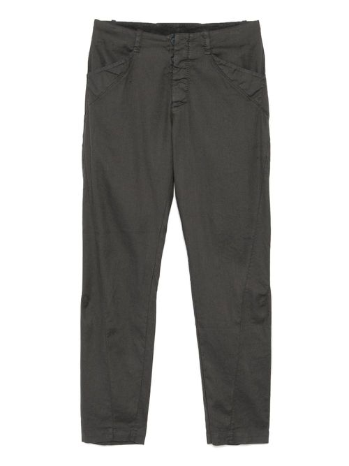 Tapered-leg trousers - Grey